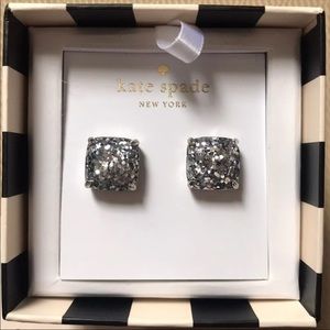 ♠️ Kate Spade ♠️ glitter stud earrings
